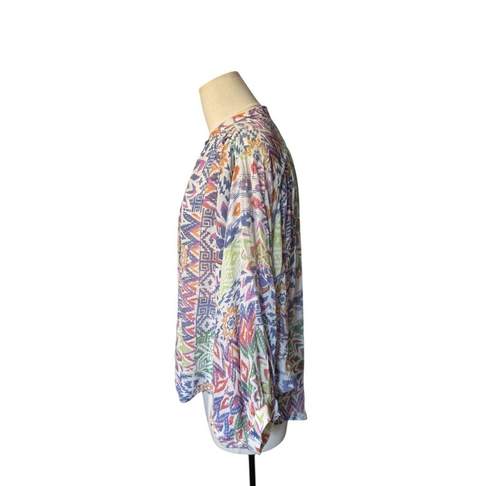 Anthropologie Maeve Brynna Buttondown Blouse, Size  Large - Picture 5 of 10